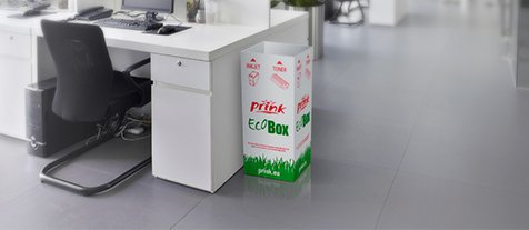 ritiro cartucce e toner vuoti Prink ECOBox